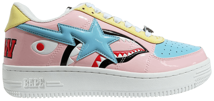 bape shark bapesta low