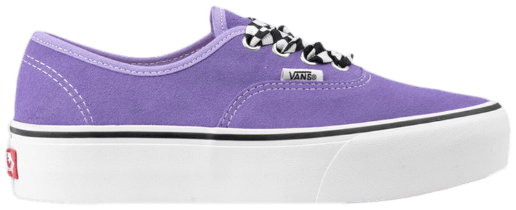 platform vans purple