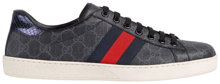 gucci ace gg supreme black