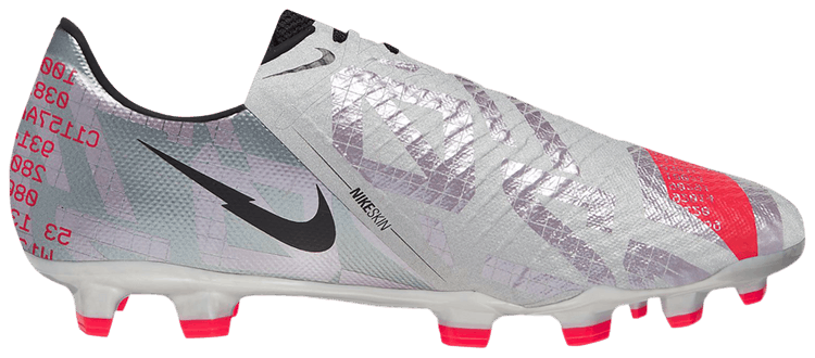 Botas fútbol Nike Phantom Venom Club Fg rojo junior .