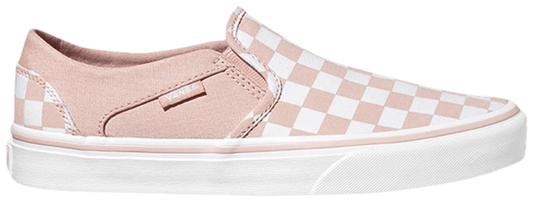 vans checkerboard sepia rose
