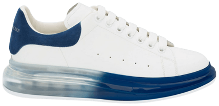 alexander mcqueen iridescent transparent oversized sneakers