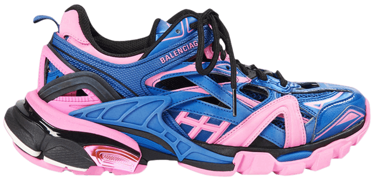 pink and blue balenciaga track