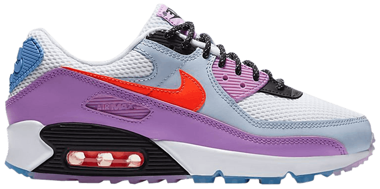 Wmns Air Max 90 Carnival Nike Cw6029 100 Goat
