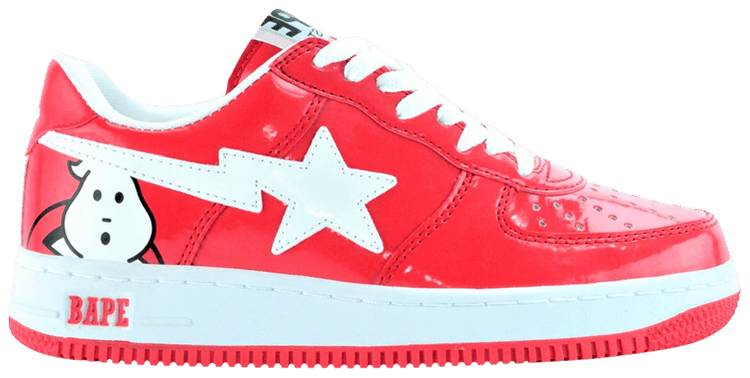 Ghostbusters x Bapesta Low 'Red' - BAPE 