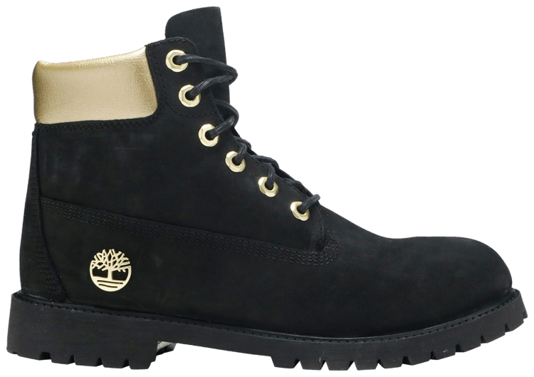 black and gold champion timbs