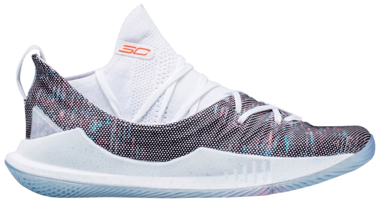 curry 5 low white