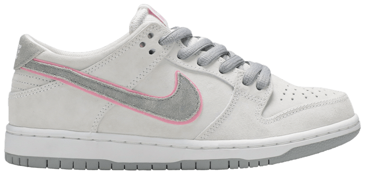 nike sb dunk low ishod wair flat silver