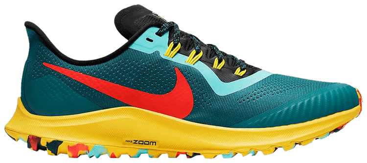 nike air zoom pegasus 36 trail geode teal