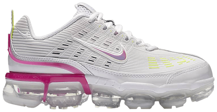 nike vapormax 360 green and pink