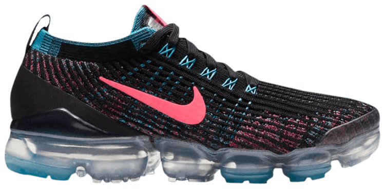 hot pink and blue vapormax