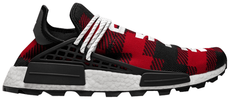 Great Barrier Reef kontrollere Stifte bekendtskab BBC x Pharrell x NMD Human Race 'Red Plaid' Friends & Family - adidas -  EF7389 | GOAT
