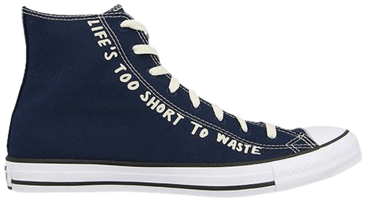 life too short to waste converse