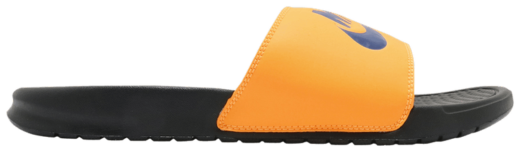 nike benassi orange