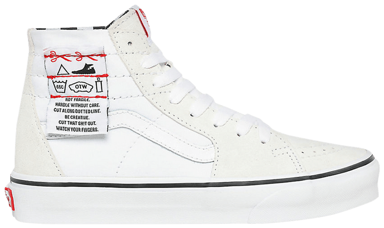 vans sk8 hi tapered diy