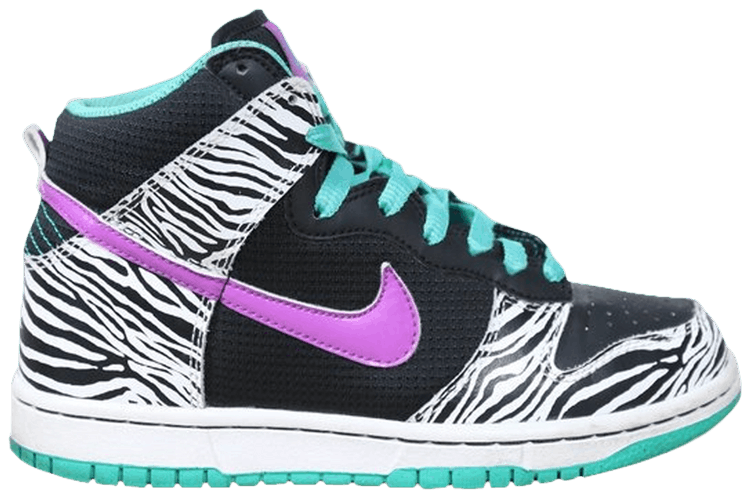 zebra print nike dunks