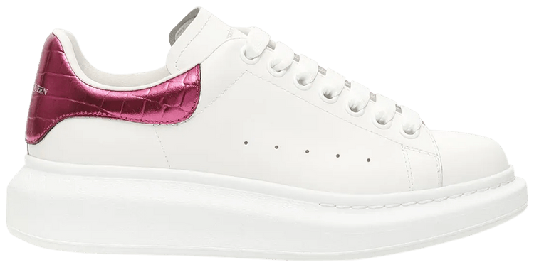 alexander mcqueen pink and white