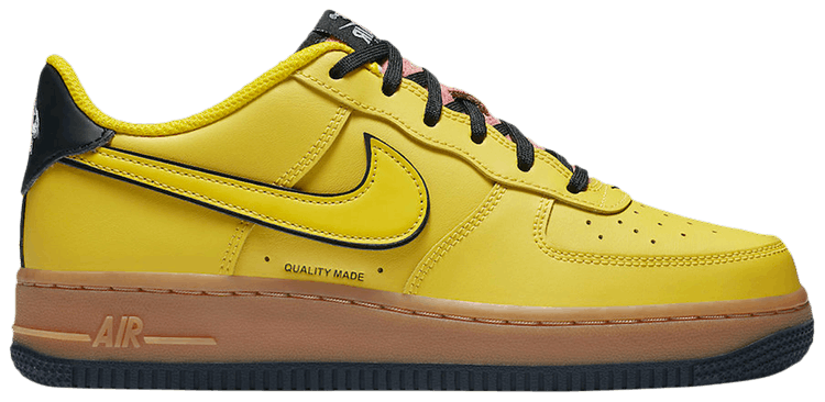 nike air force low yellow