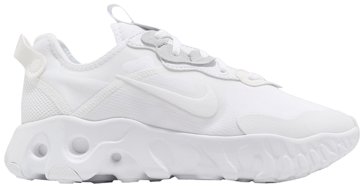nike black & white react art3mis trainers
