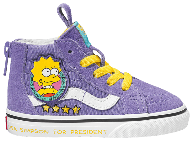 The Simpsons X Sk8 Hi Zip Td Lisa 4 Prez Vans Vn0a4bv117g Goat Find the perfect lisa simpson stock photo. the simpsons x sk8 hi zip td lisa 4 prez