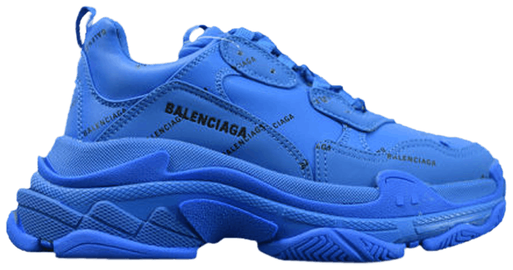 Balenciaga Triple S Sneaker 'Letter Blue' - Balenciaga - 536737 W06E2 ...