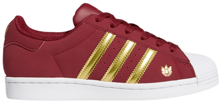 adidas superstar womens burgundy