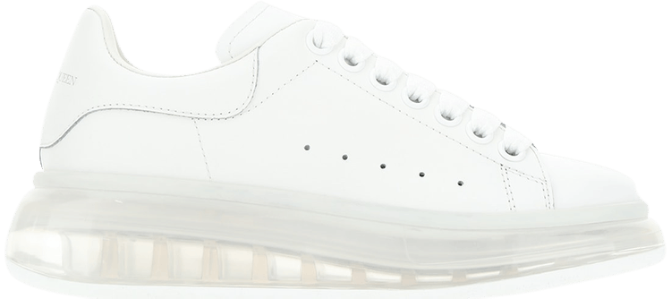 Alexander McQueen Wmns Oversized Sneaker 'Clear Sole - White ...