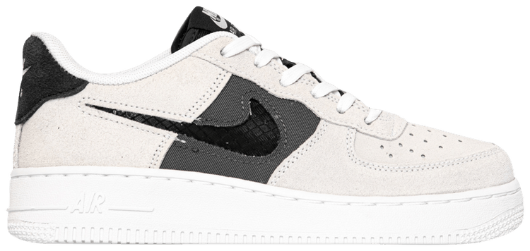Air force 1 gs lv8 white off noir iron grey clearance
