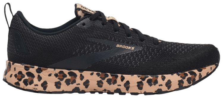 Wmns Revel 4 'Black Cheetah' - Brooks - 120337 1B 012 | GOAT