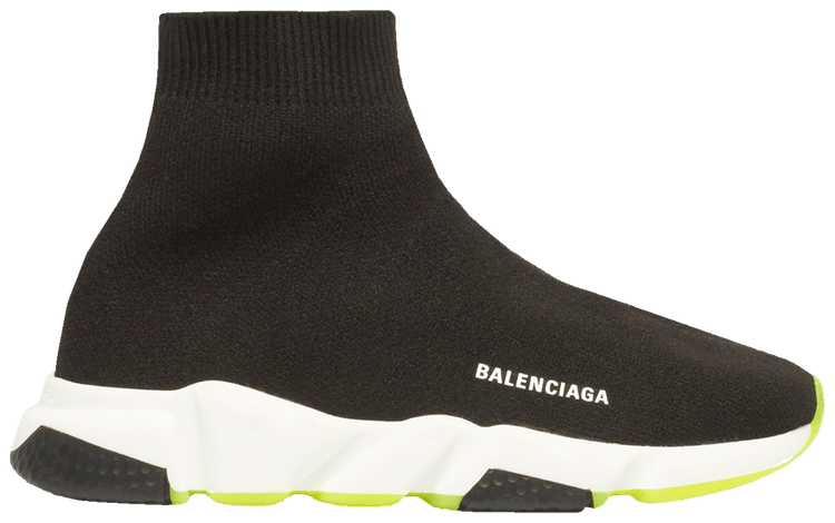 balenciaga speed trainer neon yellow