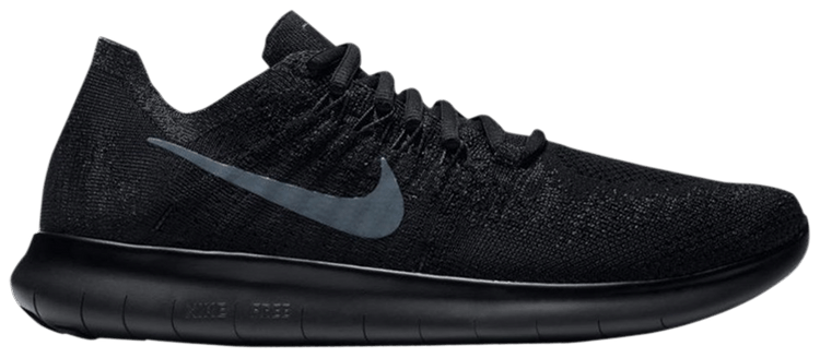 free rn flyknit 2017 black