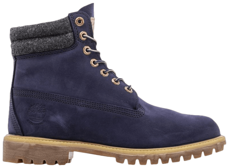timberland 6 inch double collar