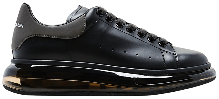 alexander mcqueen black clear sole