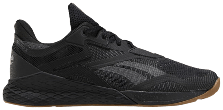 black and gum reebok