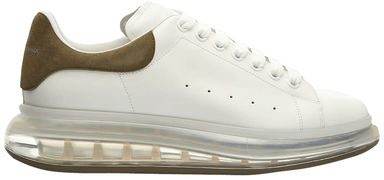 alexander mcqueen iridescent transparent oversized sneakers