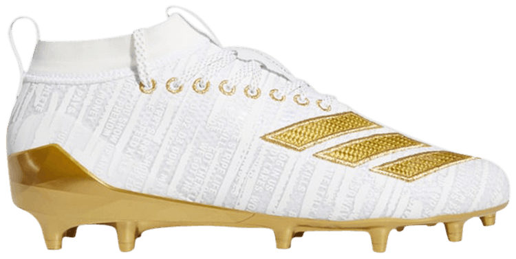 adidas adizero 8.0 white and gold