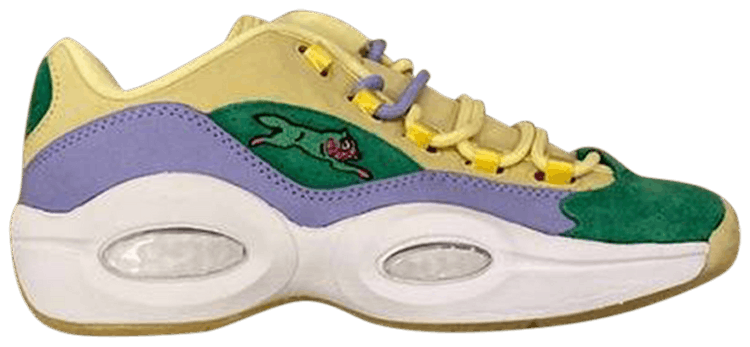 Bbc Ice Cream X Question Low Yellow Lilac Glow Reebok Fz4345 Goat