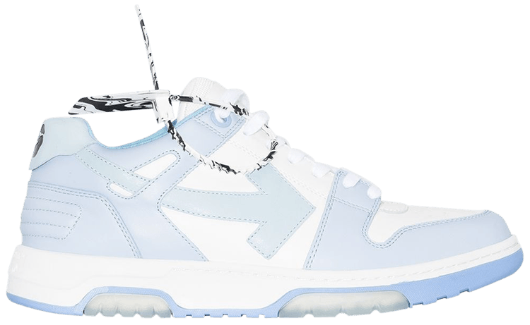 Off-White Out Low 'White Light Blue' Off-White - OMIA189F20LEA001 0140 | GOAT