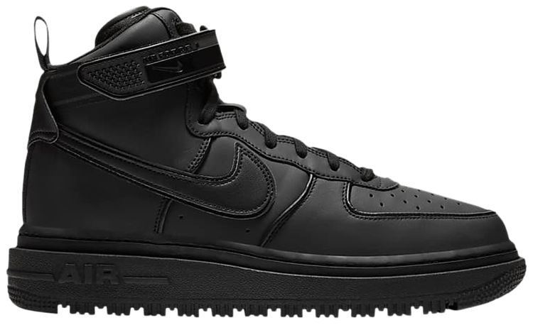 black air force one boots