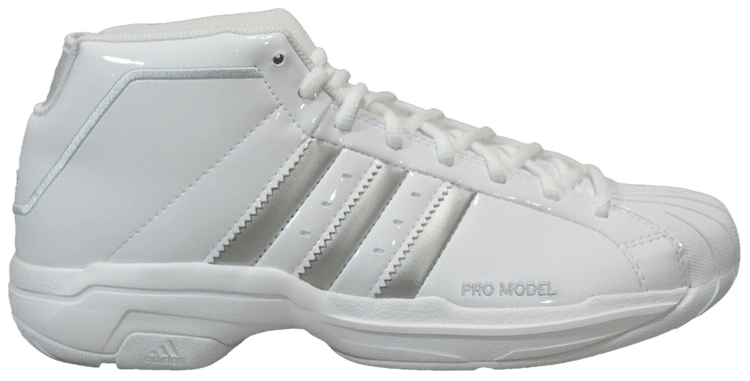 Pro Model 2G Team 'White Light Solid Grey' - adidas - FV7049 | GOAT