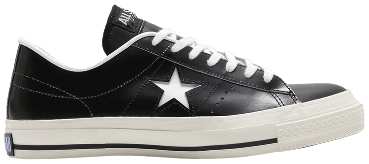 One Star J Made In Japan Black Converse Goat