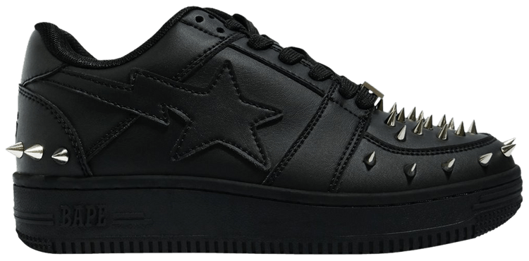 black suede bapestas