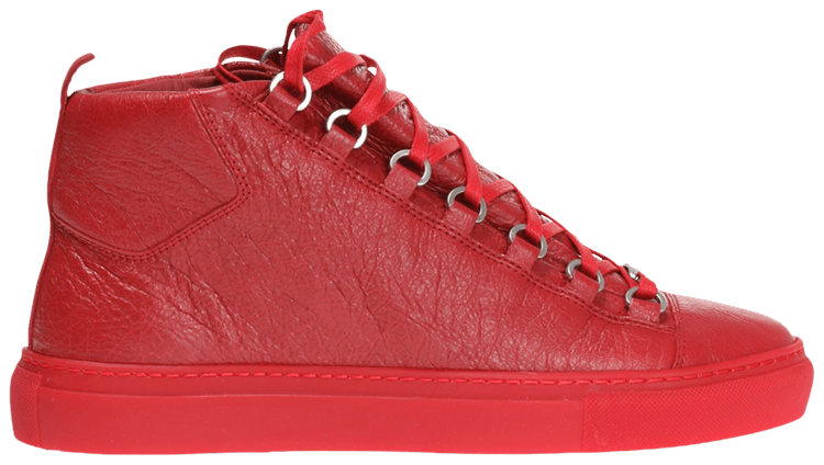 Balenciaga arena high top red clearance