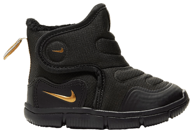 nike black gold boots
