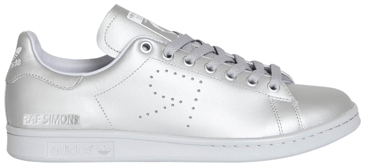 stan smith raf simons silver