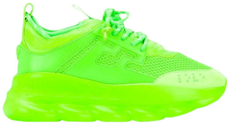 versace chain reaction neon green