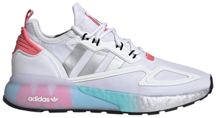 NASA x Wmns ZX 2K Boost 'White Hazy Rose' - adidas - FX7054 | GOAT