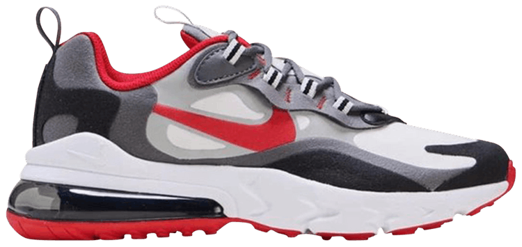 nike air max 270 react iron grey university red