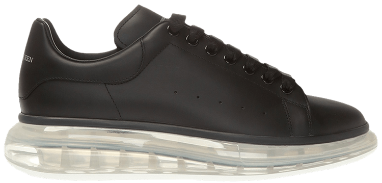 alexander mcqueen iridescent transparent oversized sneakers