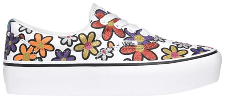 glitter daisies era platform